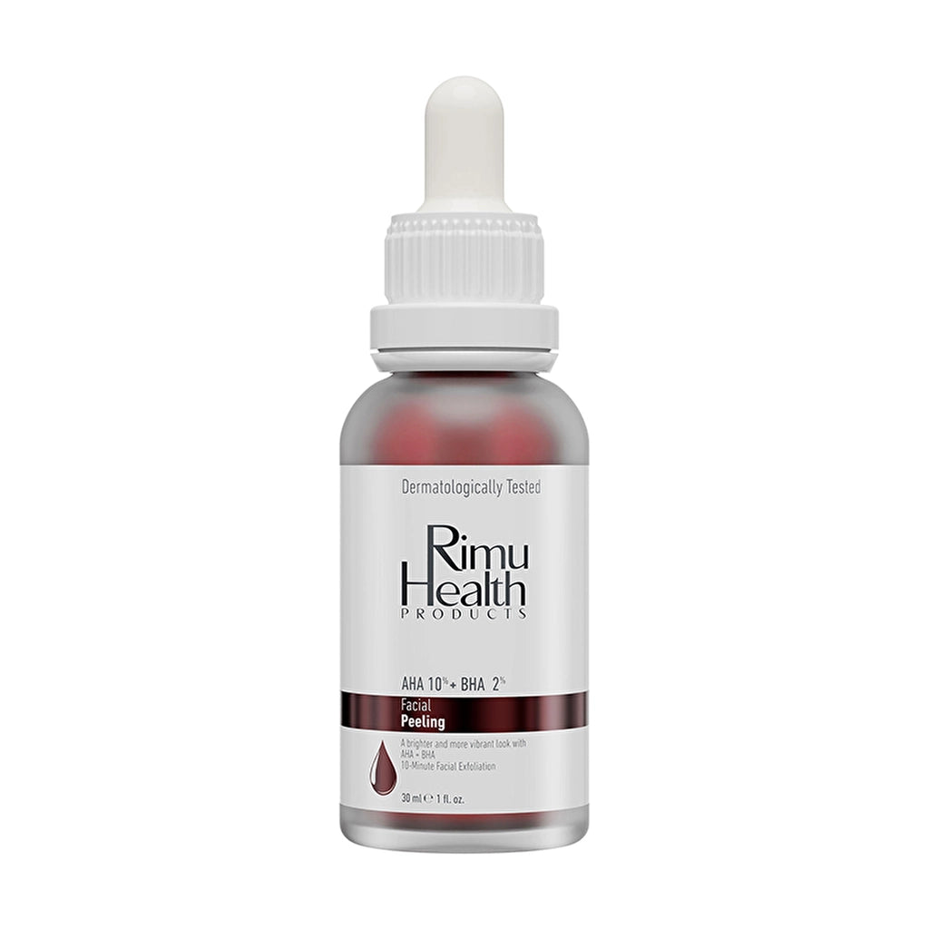 Rimu Health Revitalizing and Skin Tone Equalizing Facial Peeling Serum 30 ml (AHA 10% + BHA 2%)