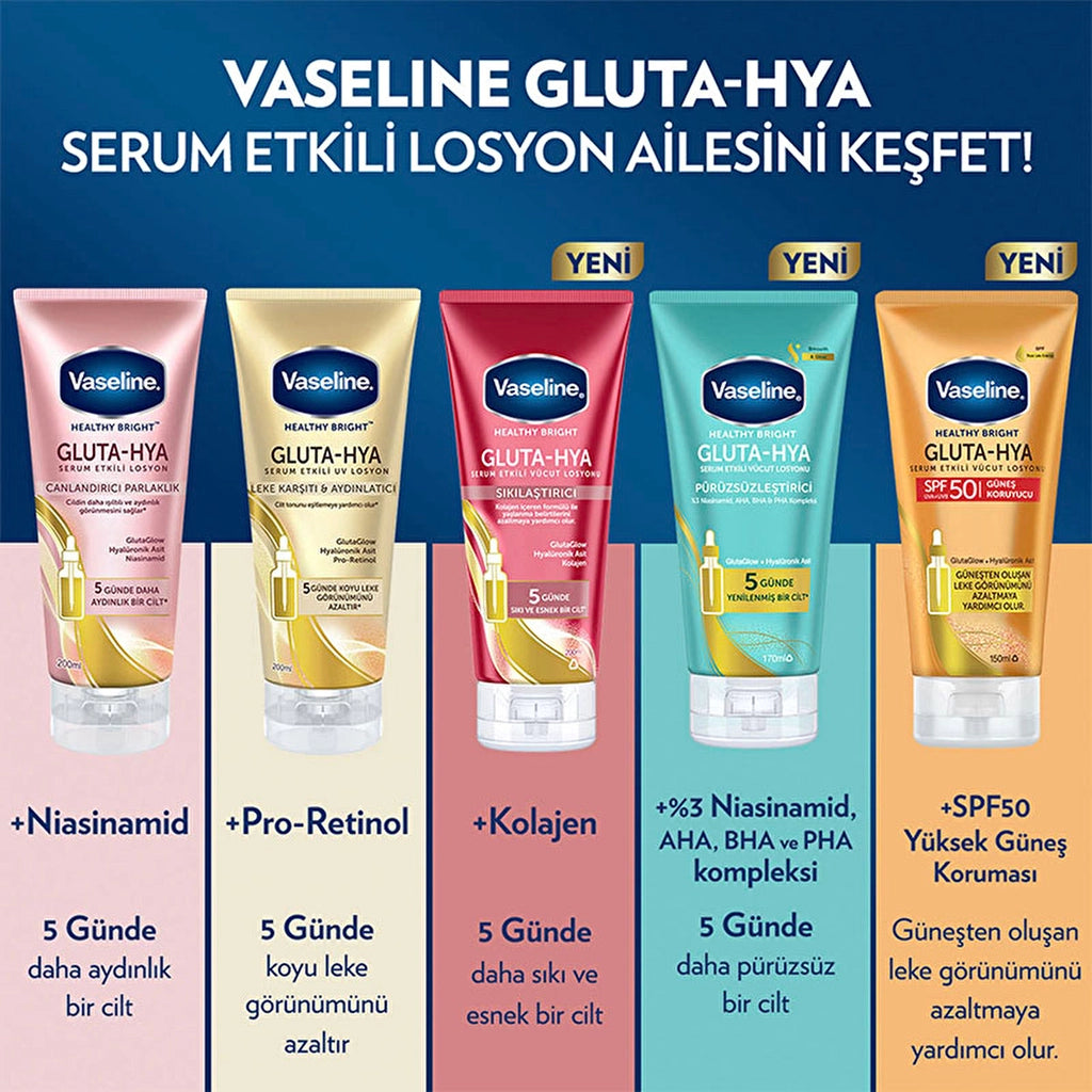 Vaseline Gluta-Hya Serum Effective Body Lotion Firming 200 ml