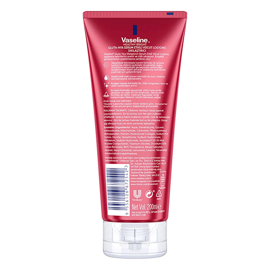 Vaseline Gluta-Hya Serum Effective Body Lotion Firming 200 ml