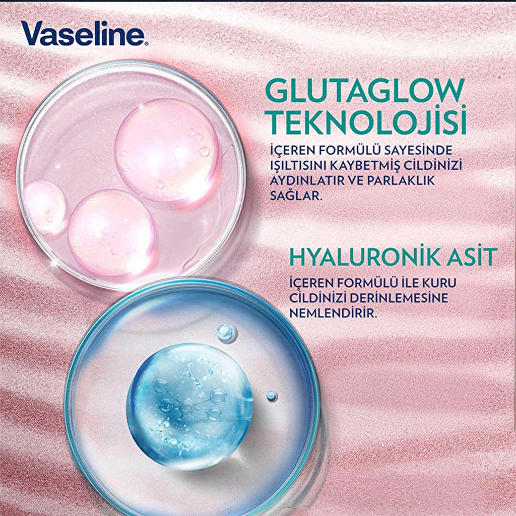 Vaseline Gluta-Hya Serum Effective Body Lotion Smoothing 170 ml