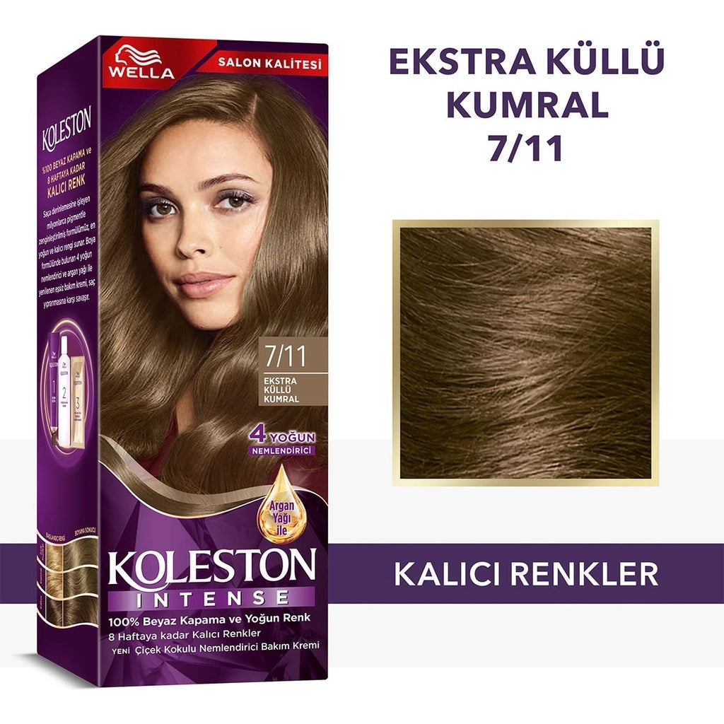 Wella Koleston Intense Hair Dye 7/17 Iced Chocolate