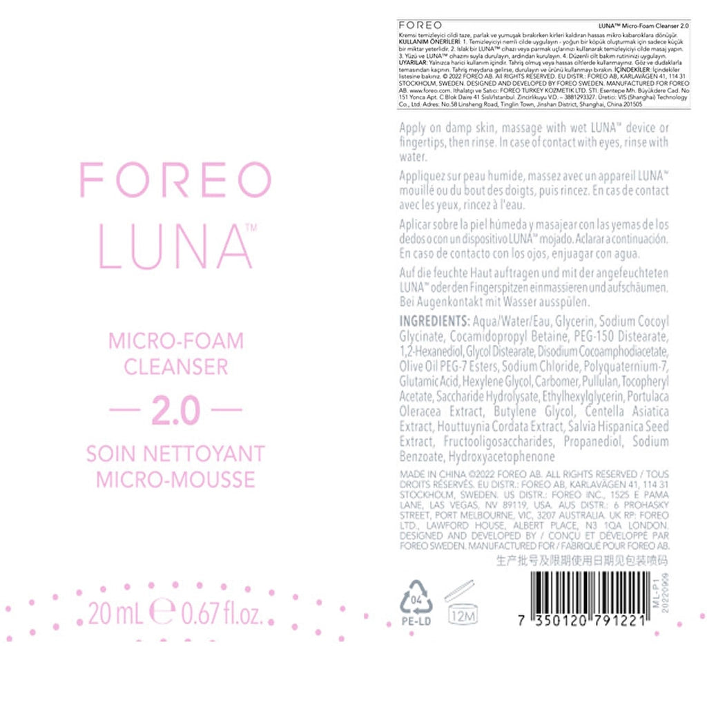 Foreo Luna Micro Foam Cleaner 20 ml
