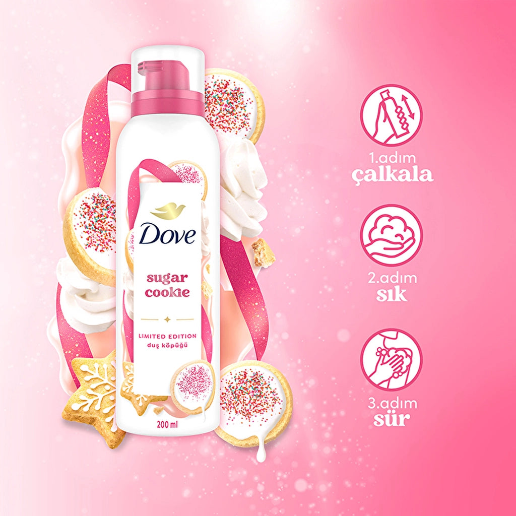 Dove Sugar Cookie Shower Foam 200 ml