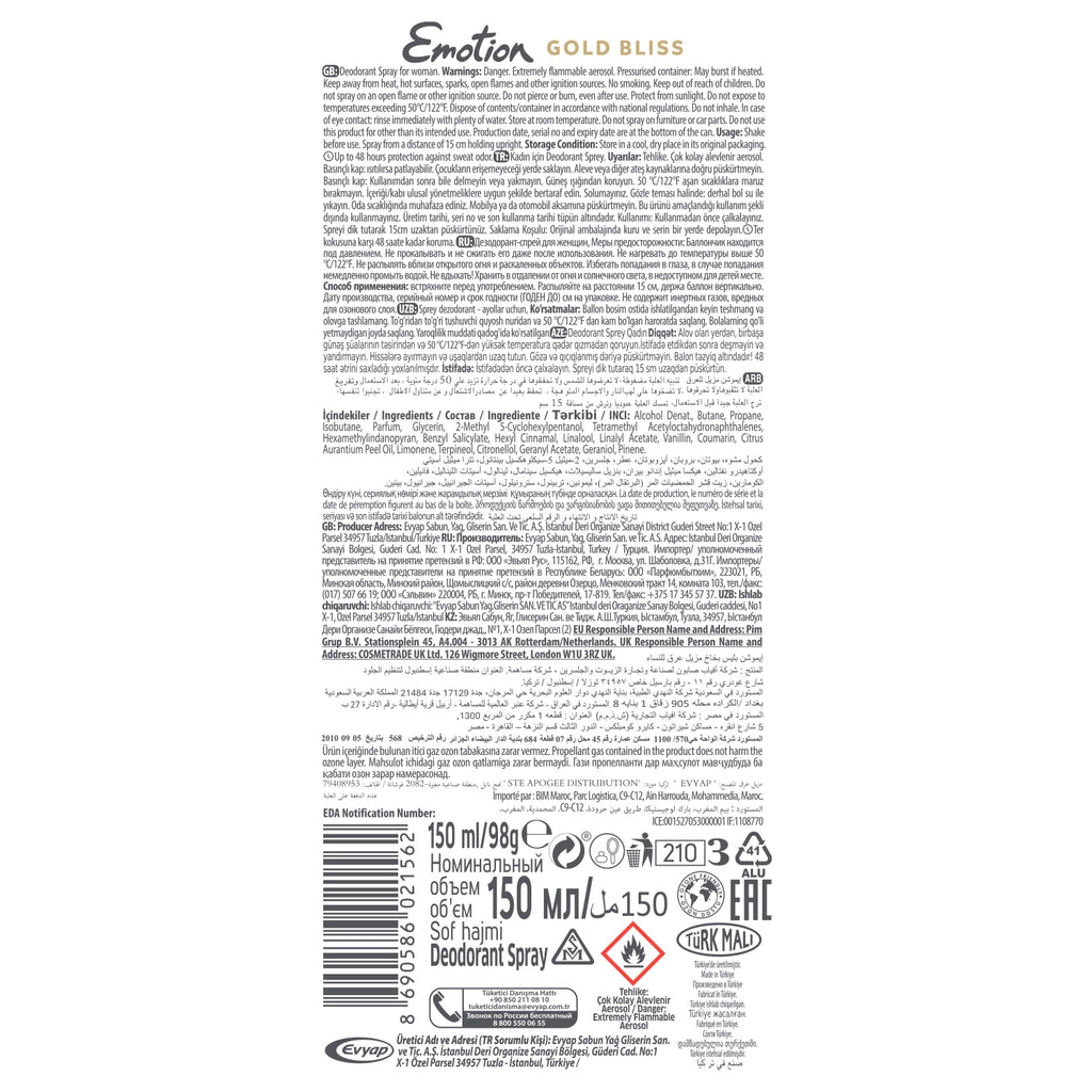 Emotion Gold Bliss Women&