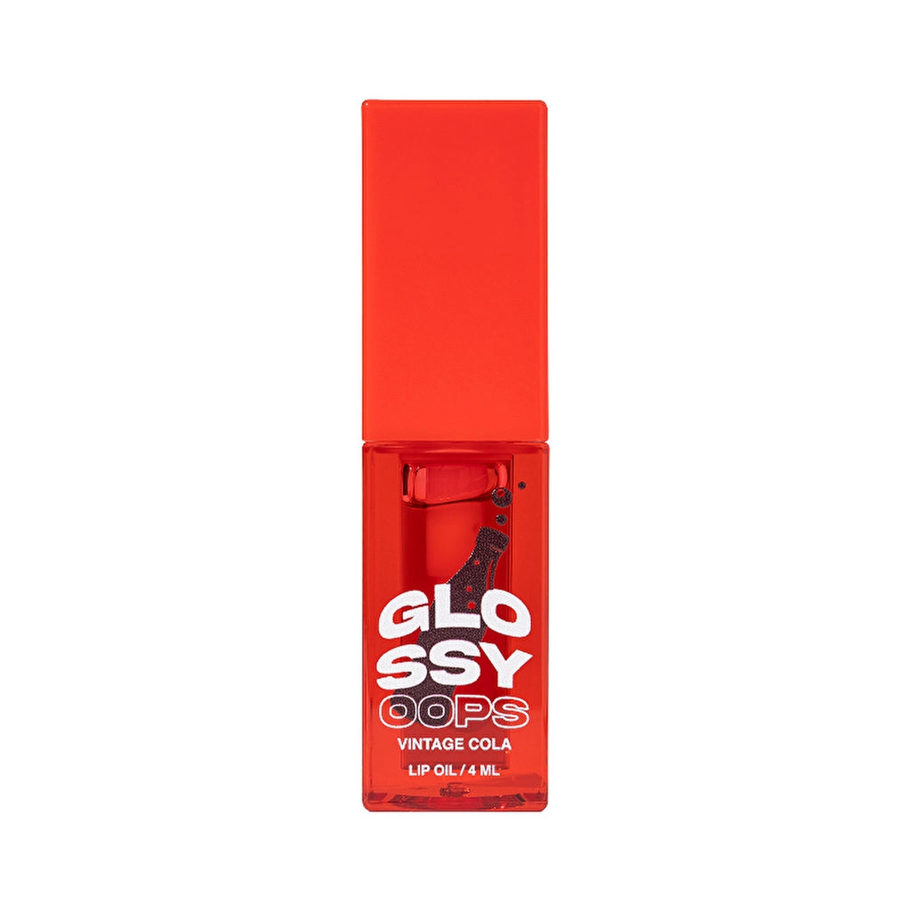 Beauty Bomb Lip Oil Glossy Oops 01 Cherry Coke - Hydrating Lip Oil with Glossy Finish