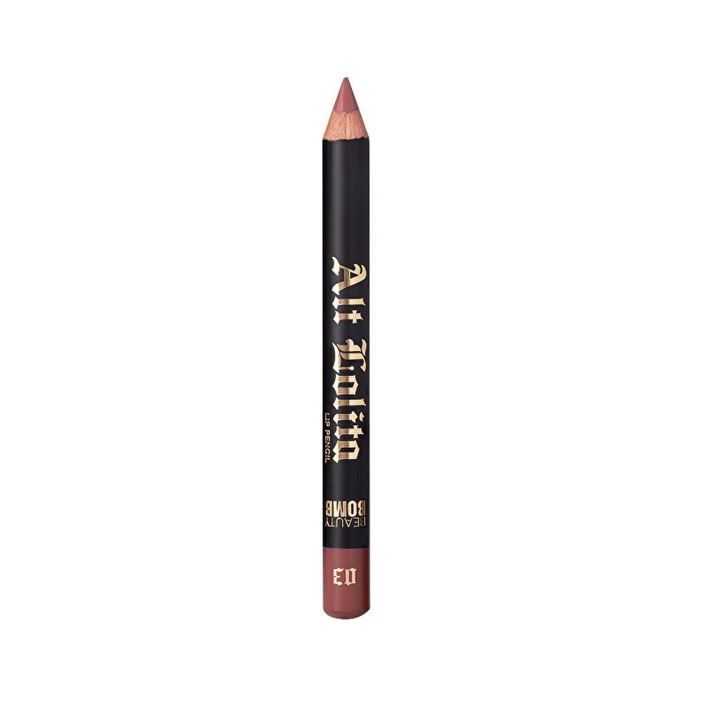 Beauty Bomb Lip Pencil Alt Lolita 03 Cold Fingers - Long-Lasting Matte Lip Liner for Precise Definition