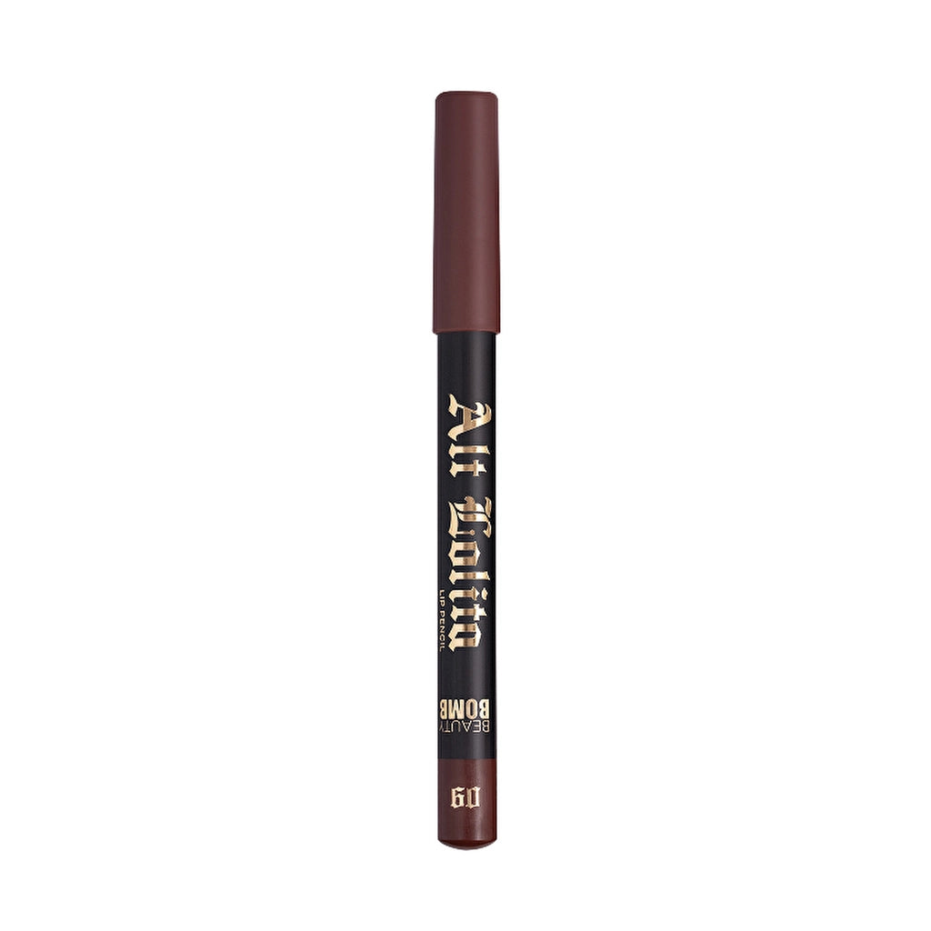 Beauty Bomb Lip Pencil Alt Lolita 10 Dark Academia - Long-Lasting Matte Lip Liner for Precise Definition