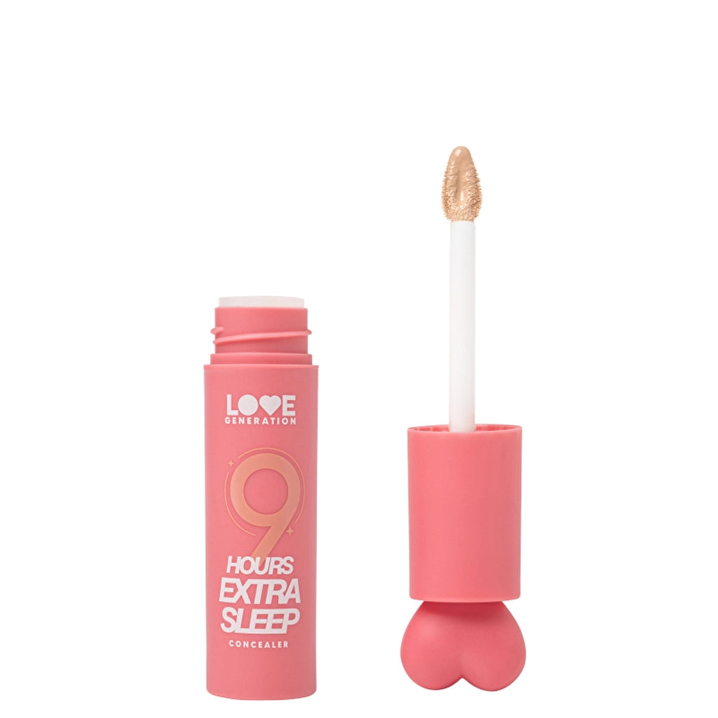 Love Generation Moisturizing Concealer 9 Hours Extra Sleep 03 Natural Beige - Hydrating Cream Concealer