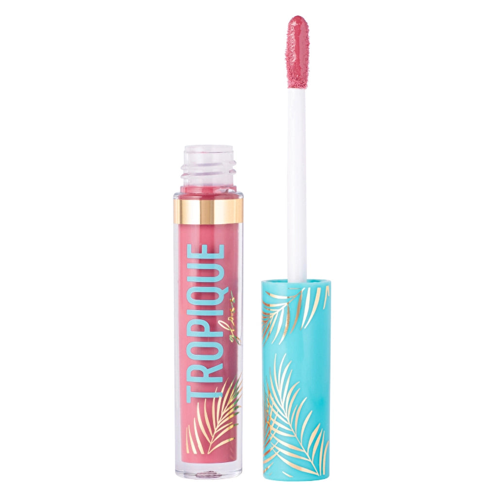 Vivienne Sabo Tropique Gloss Lip Gloss 15 Rose Petal - High-Shine Gloss & Non-Sticky Finish