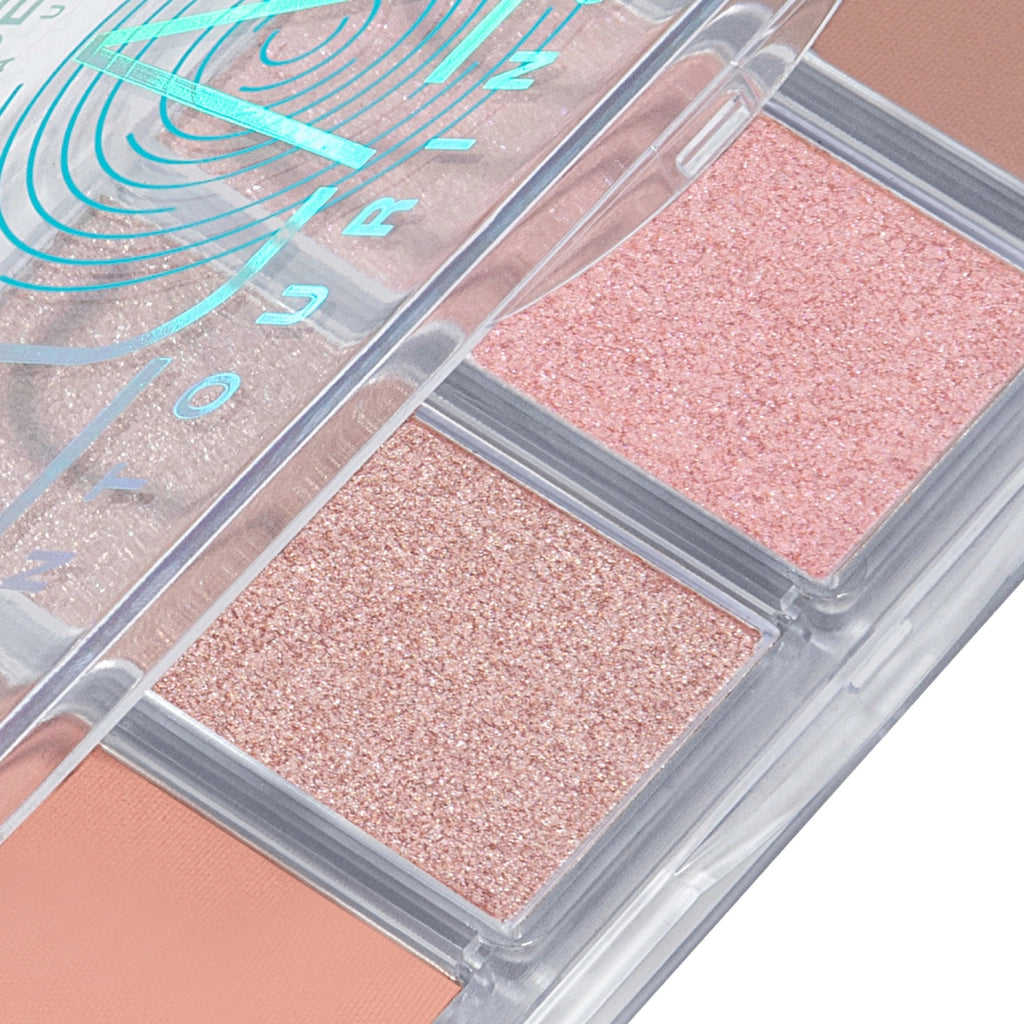Influence Beauty Contour Palette Silver Decagon 02 Define & Shine - 4in1 Contour Palette with Highlighter