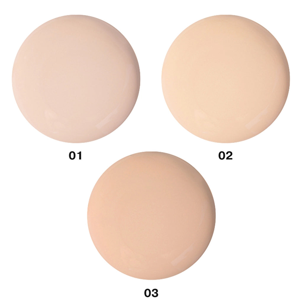 Influence Beauty Full Cover Foundation Ekso Skin 01 Alabaster - High-Coverage Foundation for Flawless Complexion