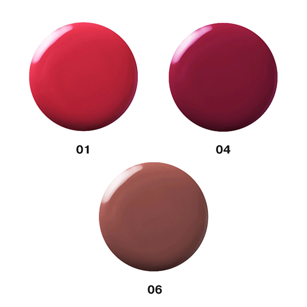 Influence Beauty Glossy Long Lasting Lipstick Iridium 01 Atomic Flame - High-Shine Long-Wear Lipstick