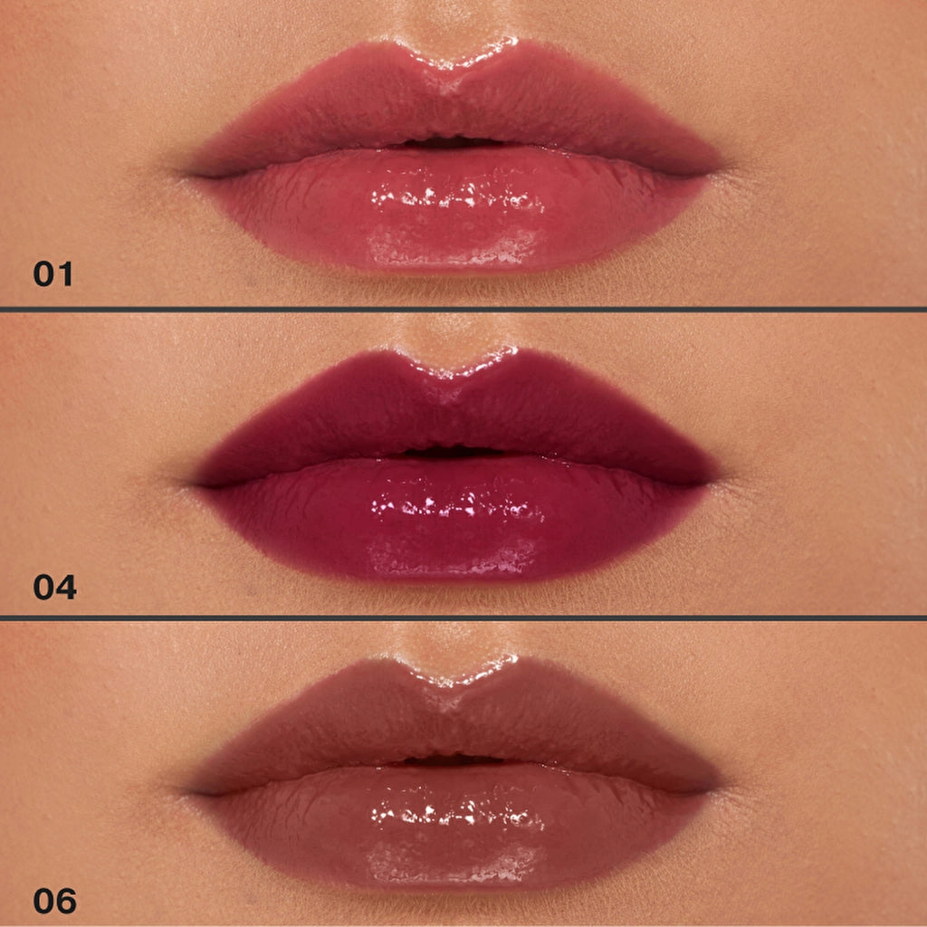 Influence Beauty Glossy Long Lasting Lipstick Iridium 01 Atomic Flame - High-Shine Long-Wear Lipstick