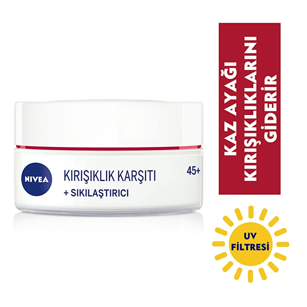 Nivea 45+ Age Anti-Wrinkle + Firming Face Care Cream 50 ml