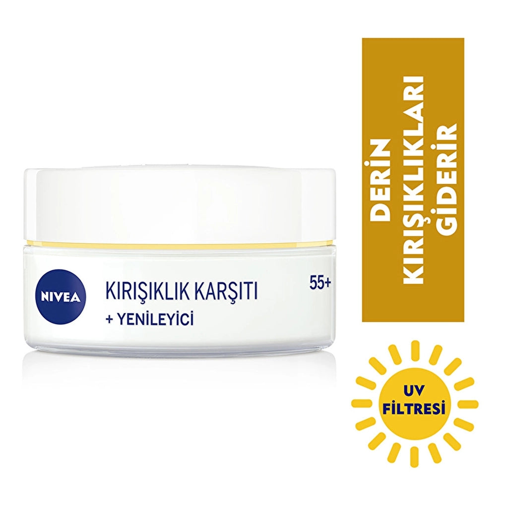 Nivea 55+ Age Anti-Wrinkle + Revitalizing Face Care Cream 50 ml
