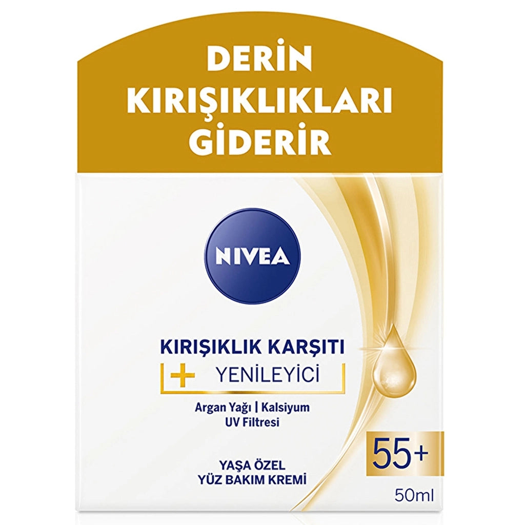 Nivea 55+ Age Anti-Wrinkle + Revitalizing Face Care Cream 50 ml