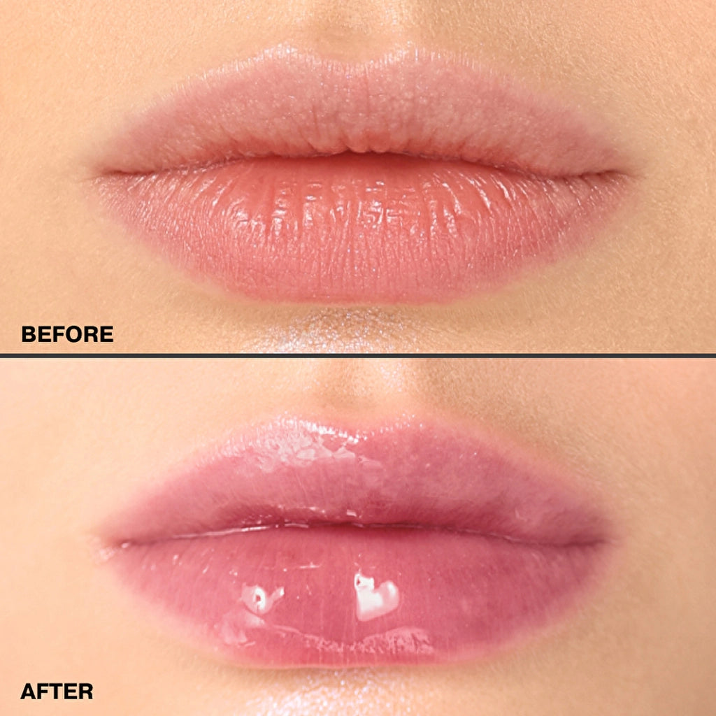 Influence Beauty Lip Gel Gloss Gloss-X 06 Soft Glitch Pink - High-Shine Gel Lip Gloss
