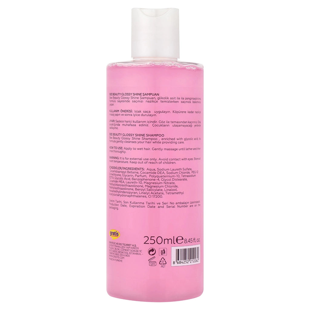 Bee Beauty Glossy Shine Shampoo 250 ml