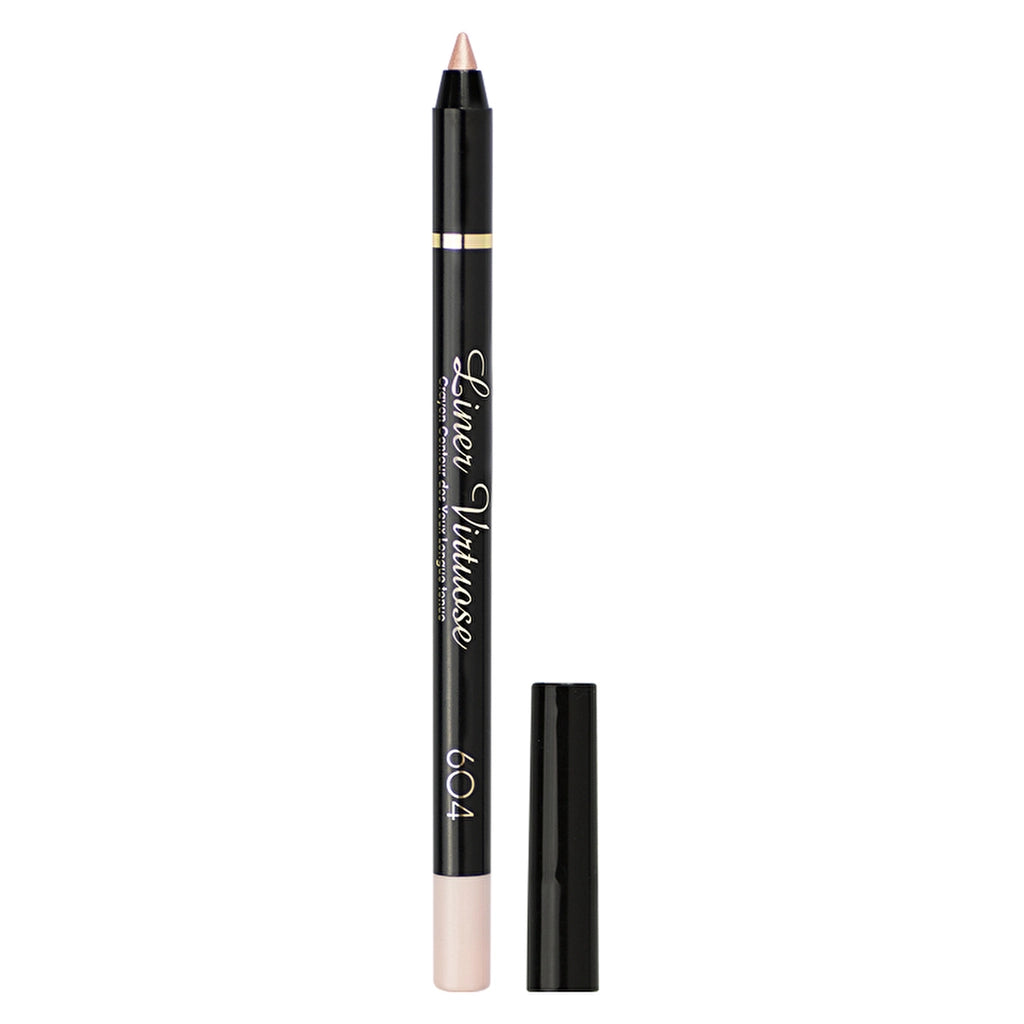 Vivienne Sabo Liner Virtuose Eye Pencil 604 Gold Beige - Long-Lasting, Smudge-Proof, Intense Color