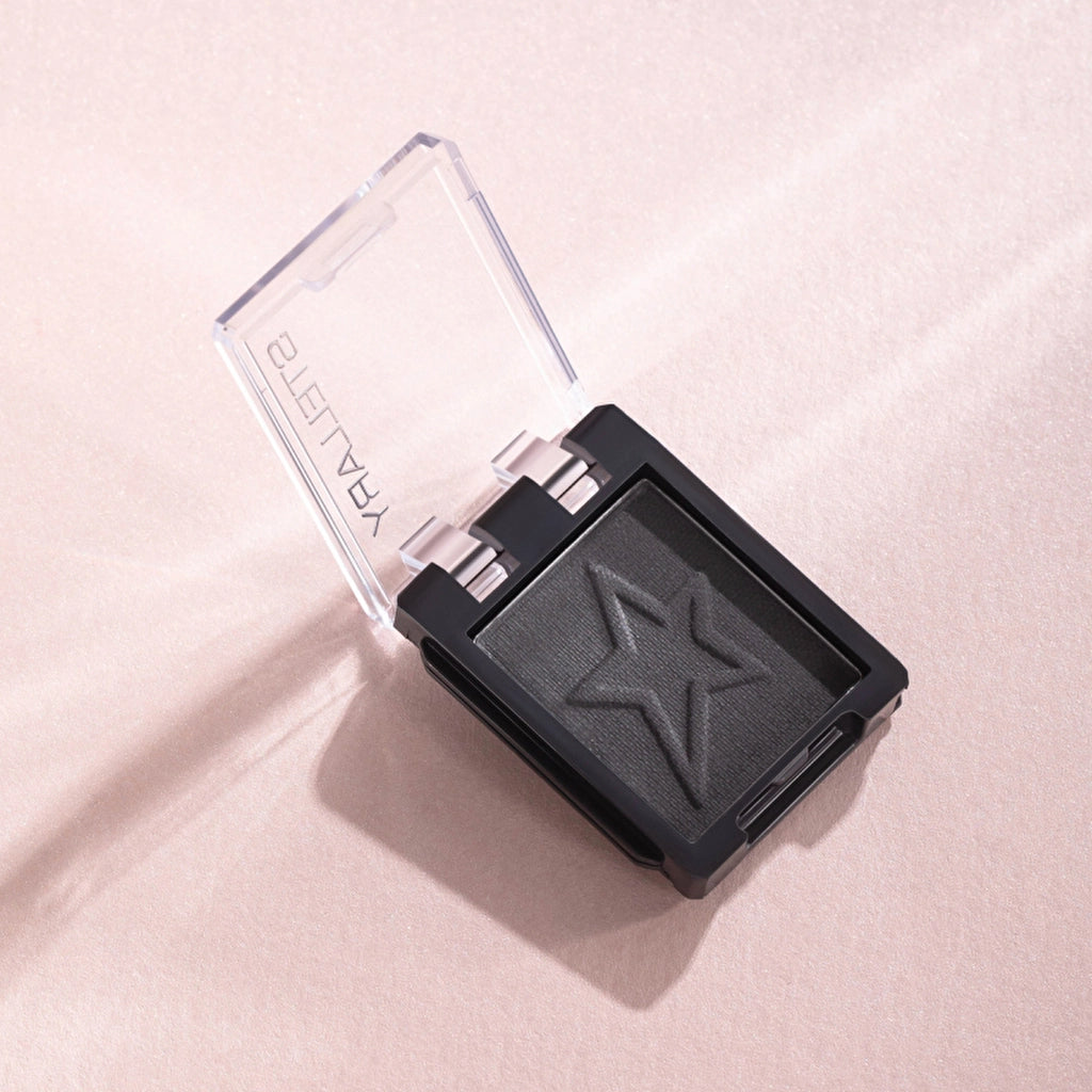 Stellary Eyeshadow Mono E-Clipse S 17 Black Velvet - Deep Matte Finish & Intense Pigment