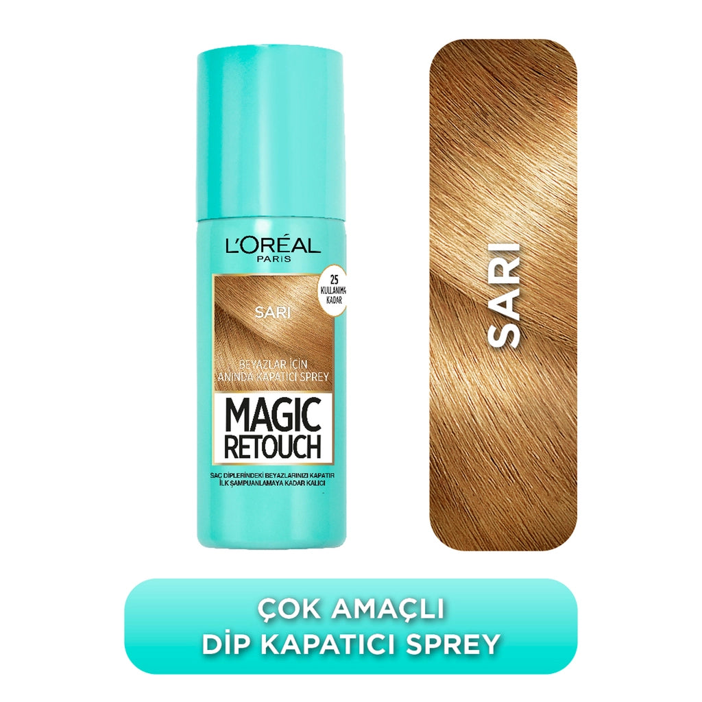 Loreal Paris Magic Retouch Instant Concealer Spray for Whites Brown 75 ml