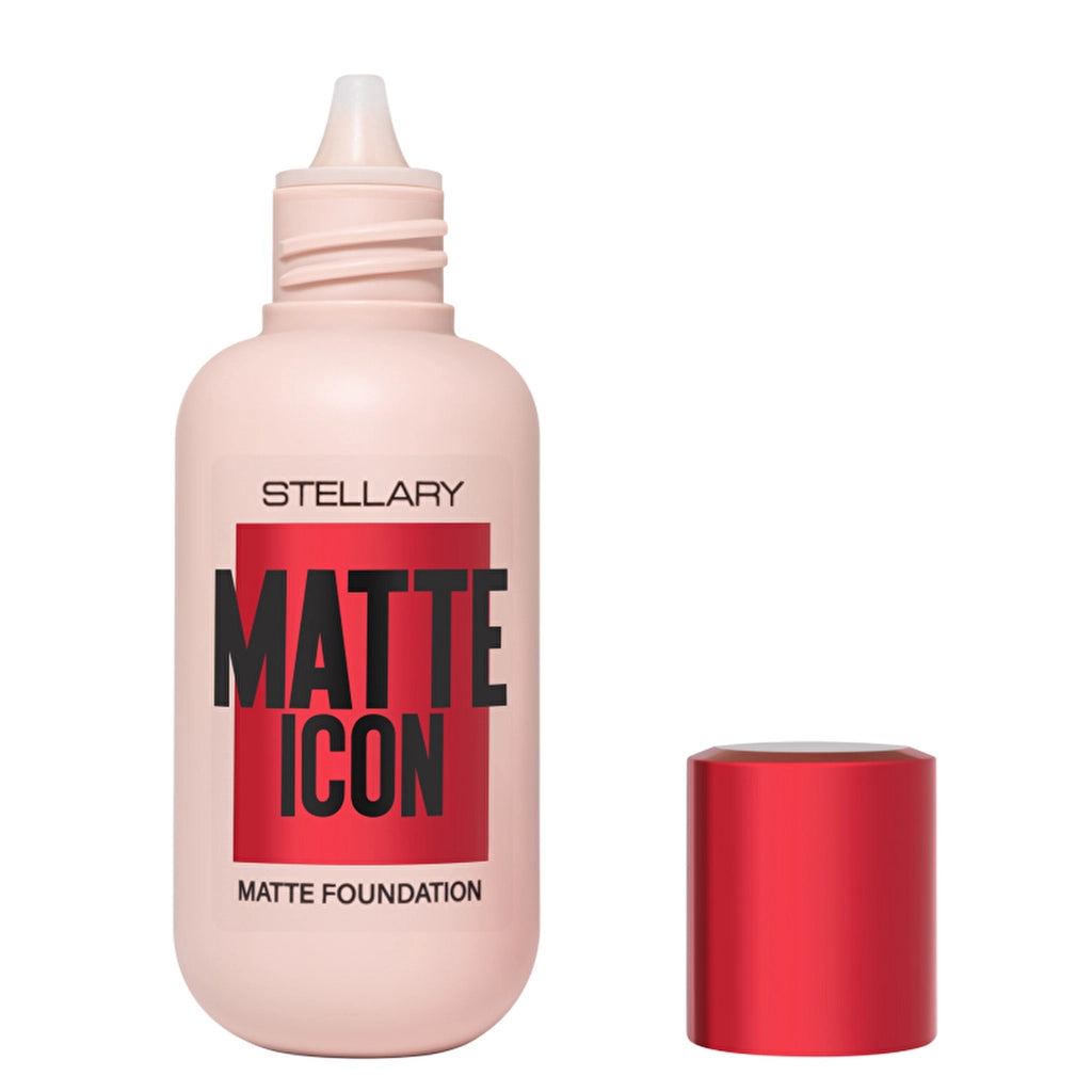 Stellary Matte Icon Foundation 01 Natural Light - Matte Finish & Long-Lasting Wear
