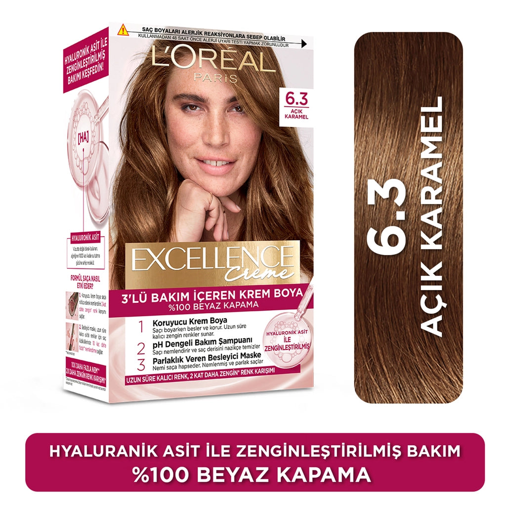 Loreal Paris Excellence Creme Hair Dye - 9.1 Blonde Ash
