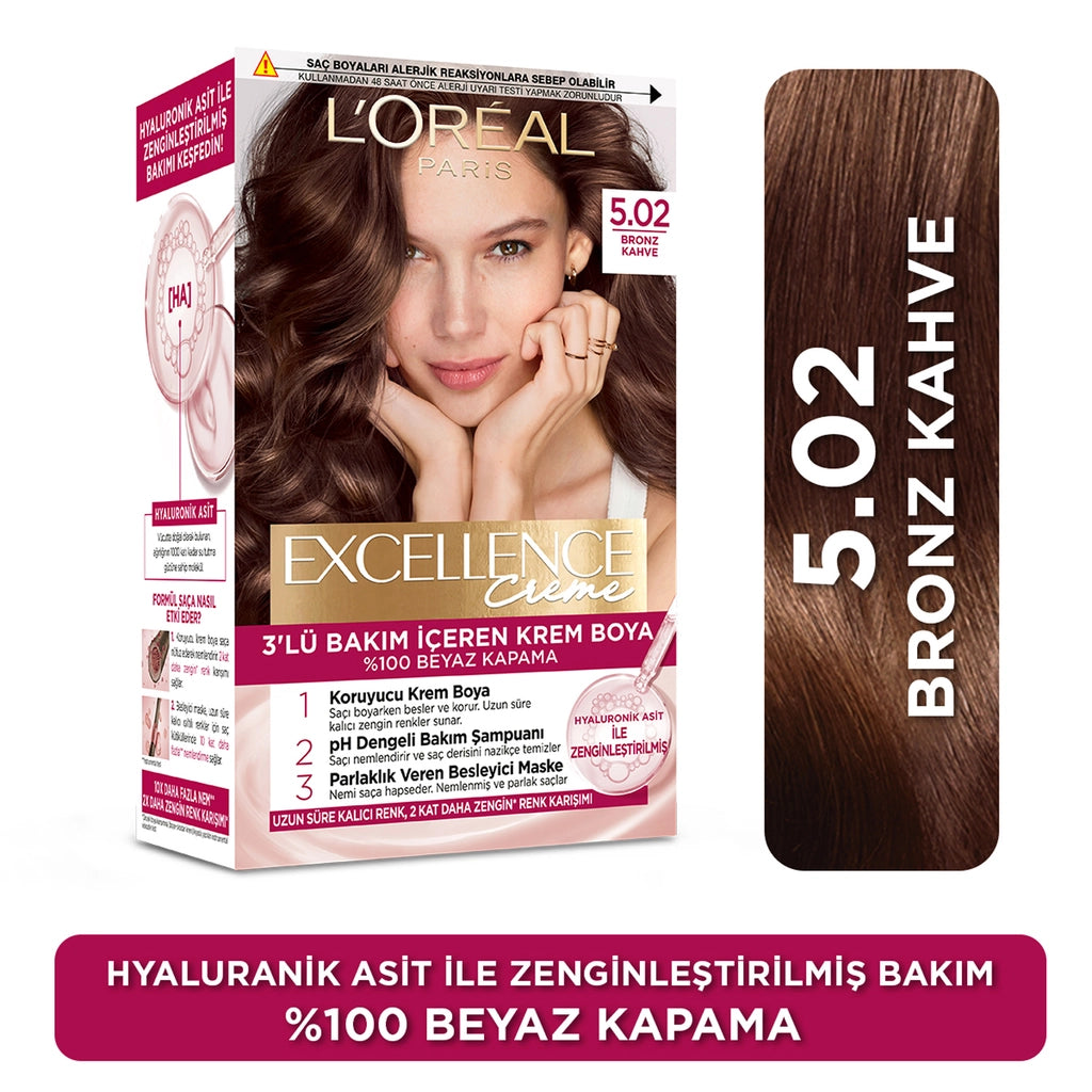 Loreal Paris Excellence Creme Hair Dye - 9.1 Blonde Ash