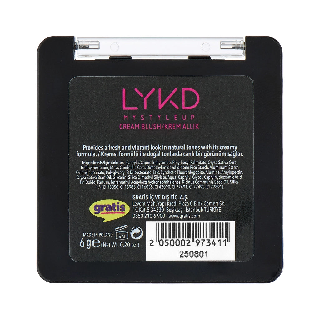 LYKD Cream Blush 696 Petal Rush