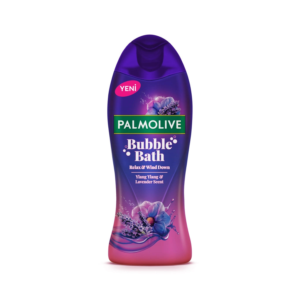Palmolive Bubble Bath Bath and Shower Gel Ylang Ylang & Lavender Scented 500 ml