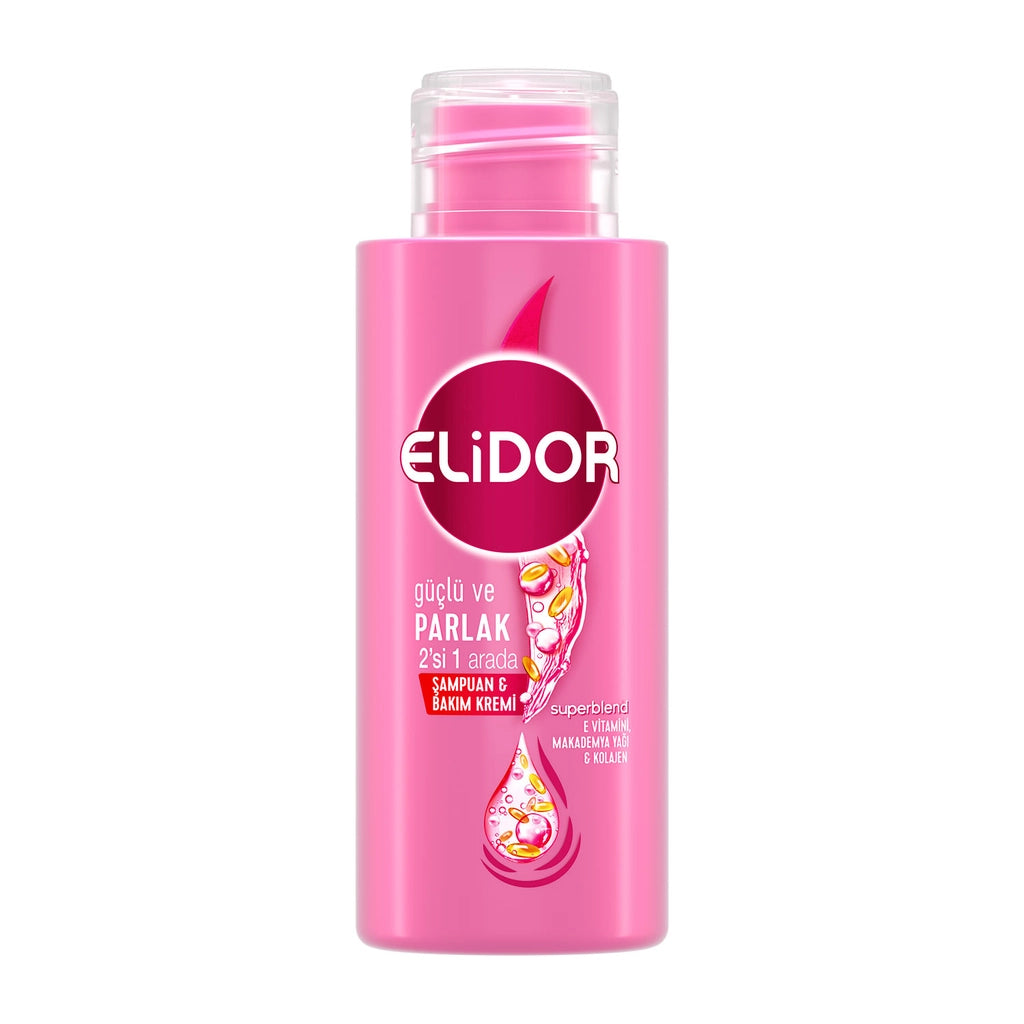 Elidor Strong and Shiny Travel Size Shampoo & Conditioner 90 ml