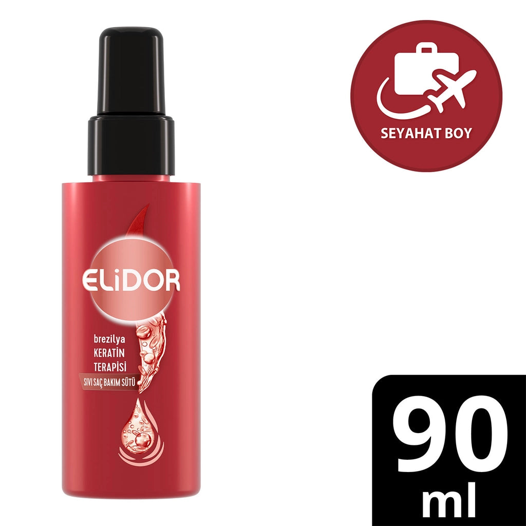 Elidor Brazilian Keratin Therapy Travel Size Serum Care Cream 90 ml
