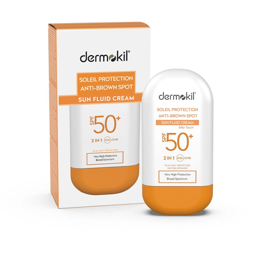 Dermokil Soleil Protection Anti-Brown Spot Sun Fluid Cream 50+SPF 60 gr