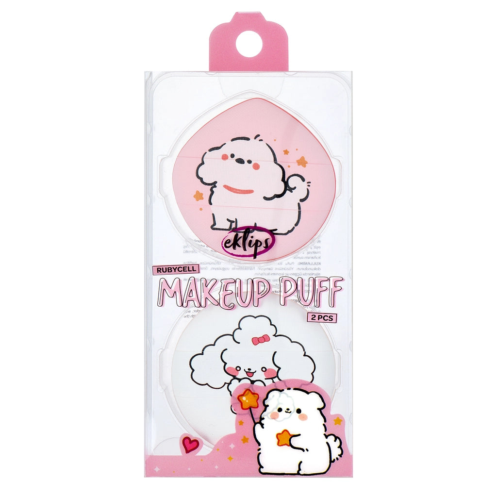 Eklips Rubycell Makeup Puff 2-pack