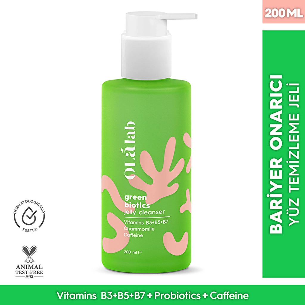 Olalab Purifying Barrier Repair Makeup Facial Cleansing Gel with Probiotic Content 200 ml