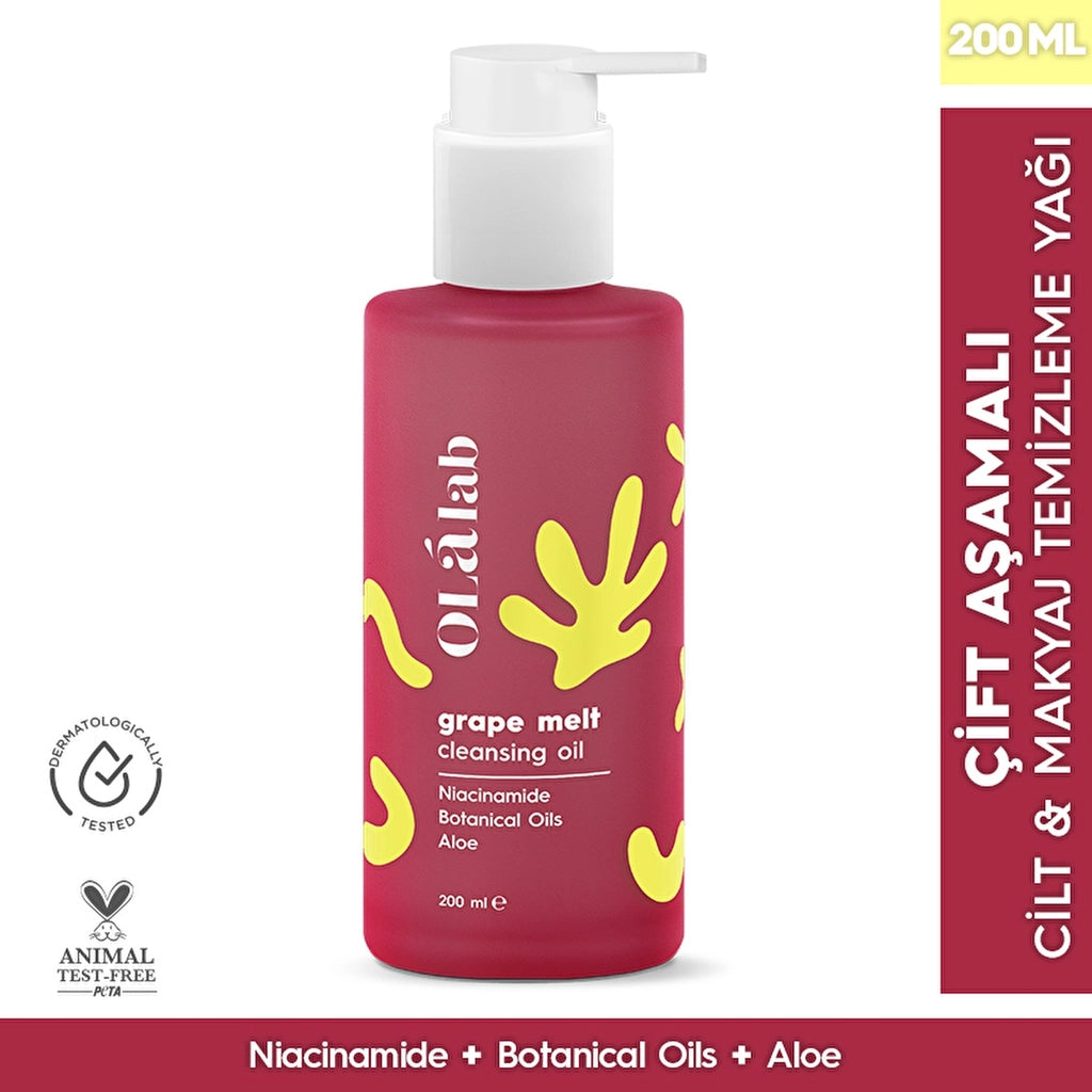 Olalab Purifying Make-up Remover Double Stage Facial Cleansing Oil 200 ml