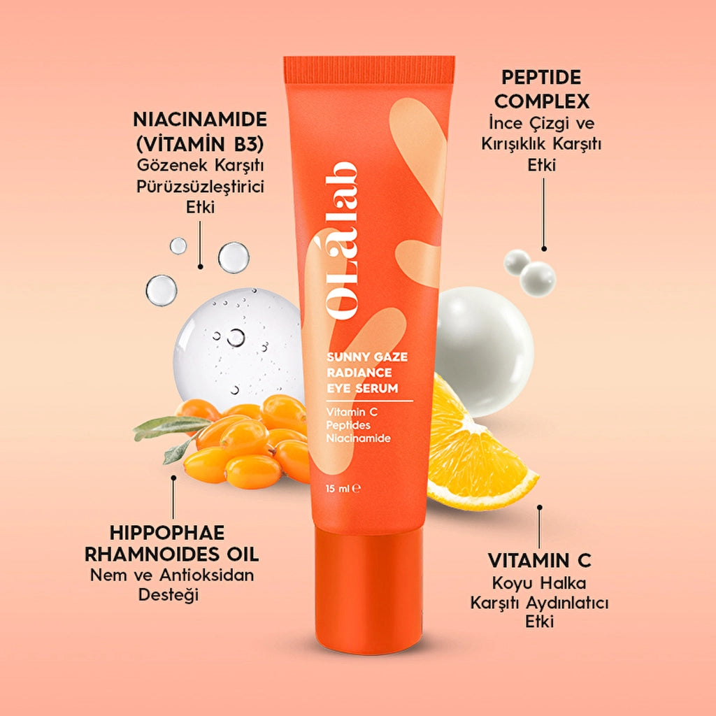 Olalab Anti-Puffing Dark Circle Brightening Vitamin C & Peptide Eye Cream 15 ml