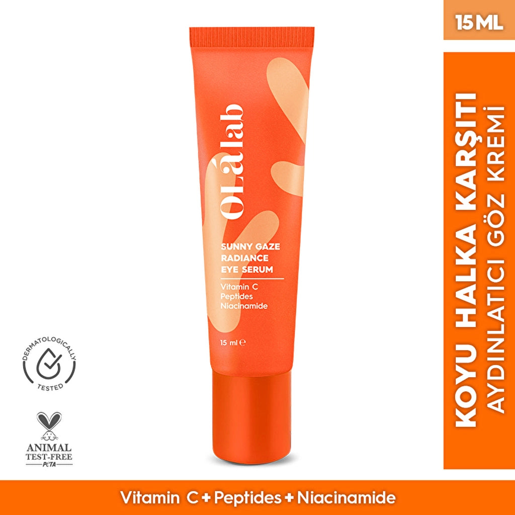 Olalab Anti-Puffing Dark Circle Brightening Vitamin C & Peptide Eye Cream 15 ml