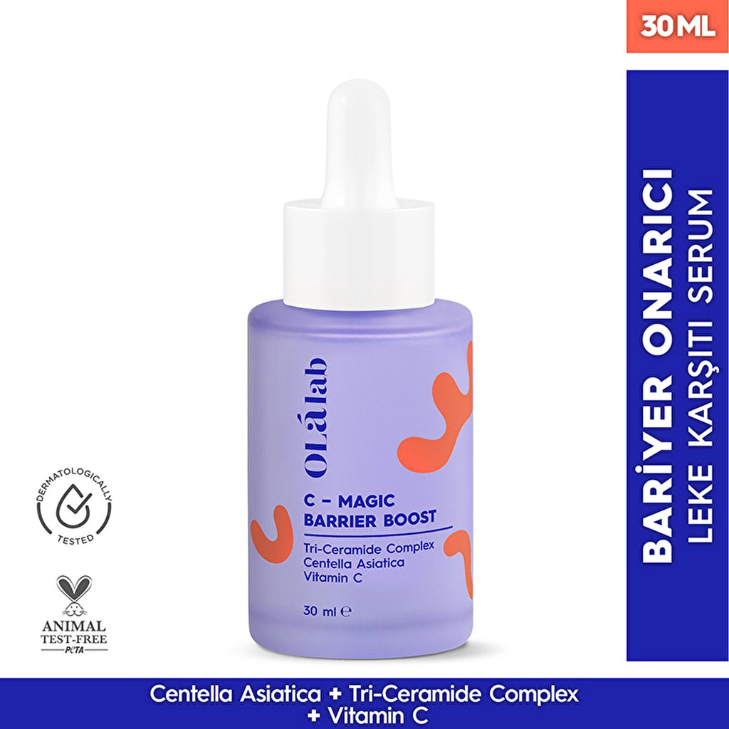 Olalab Brightening Barrier Repairing Moisturizing Ceramide & Vitamin C & Cica Serum 30 ml