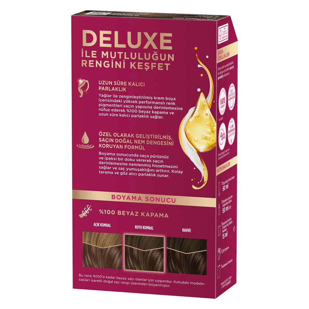 Palette Deluxe Hair Dye 6-11 Ash Chocolate Brown
