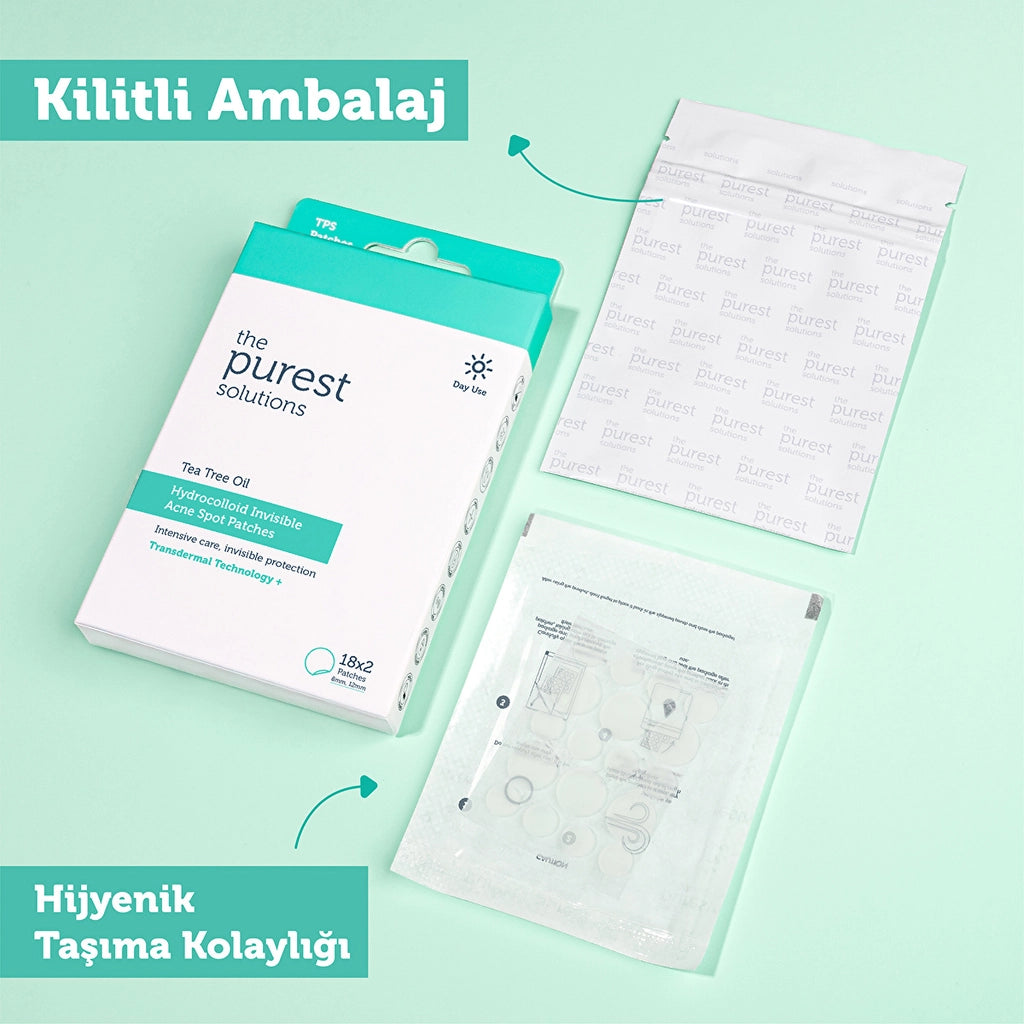 The Purest Solutions Hydrocolloid Acne Patch 36-pack