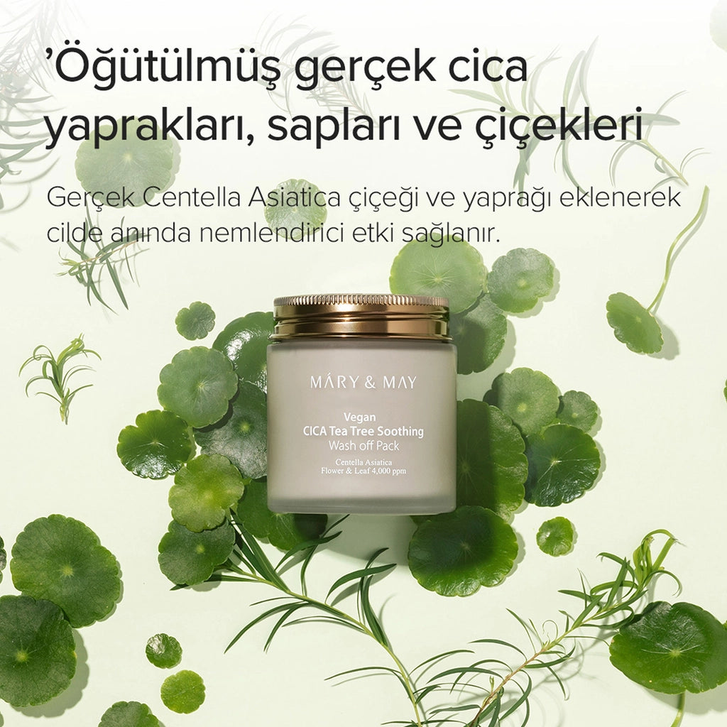 Mary & May Clay Mask with Cica and Tea Tree Extract 125 gr