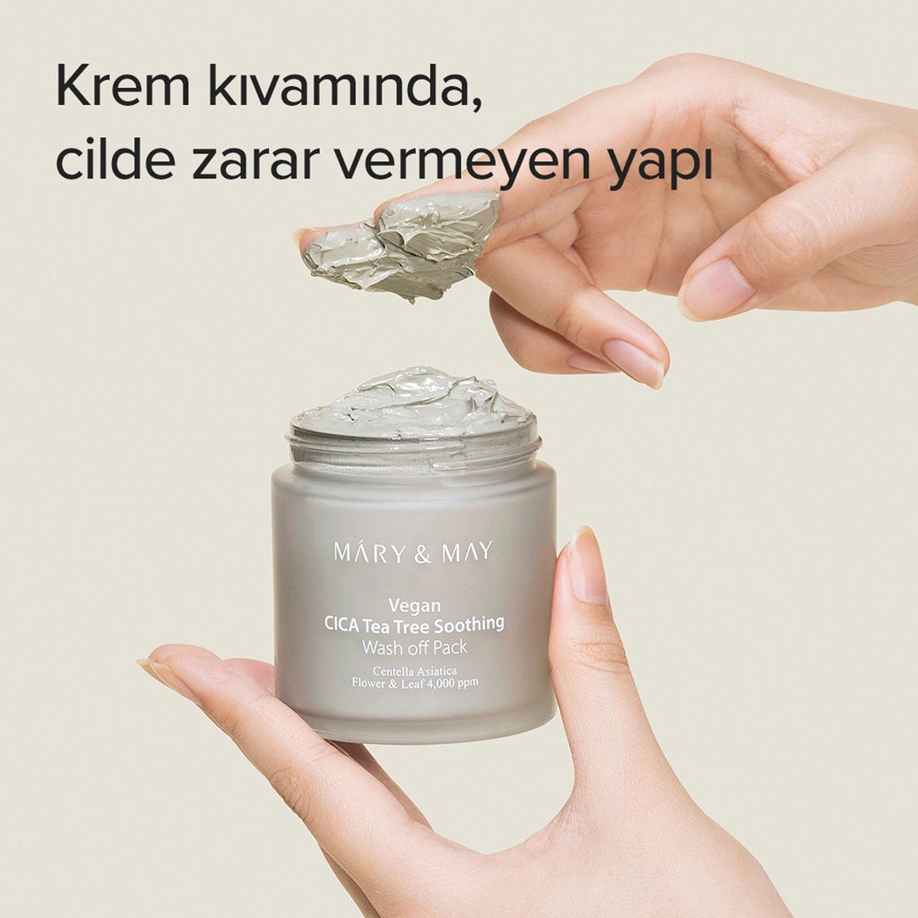 Mary & May Clay Mask with Cica and Tea Tree Extract 125 gr