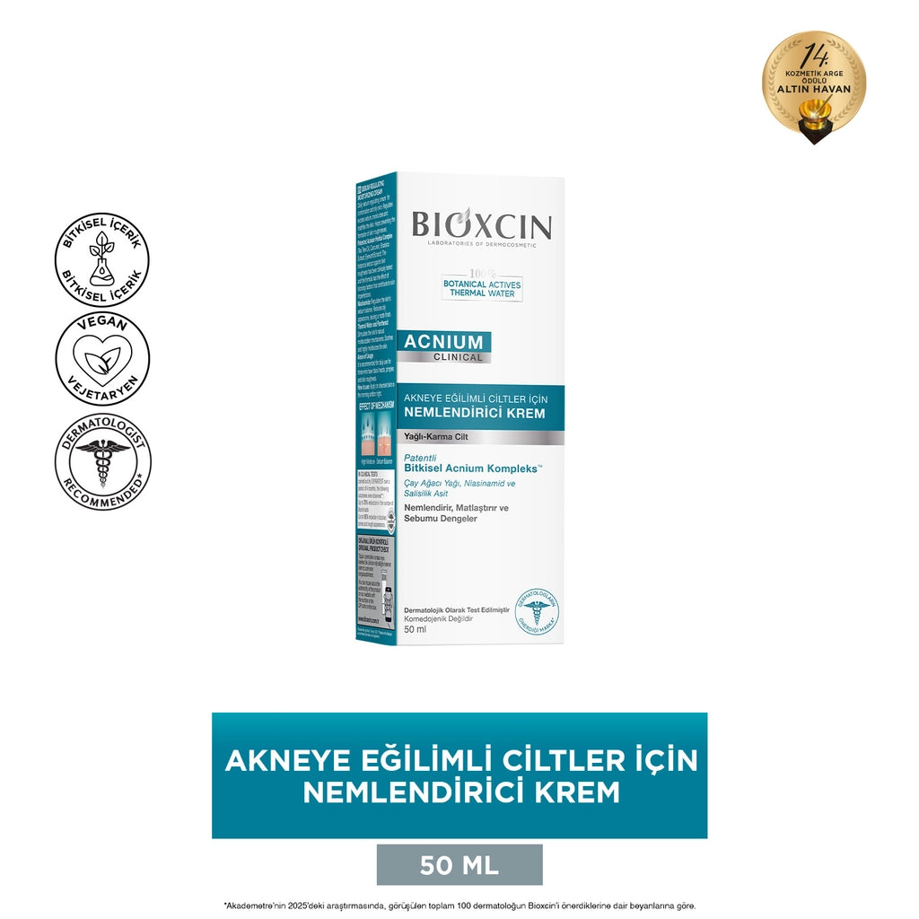 Bioxcin Acnium Moisturizing Cream 50 ml