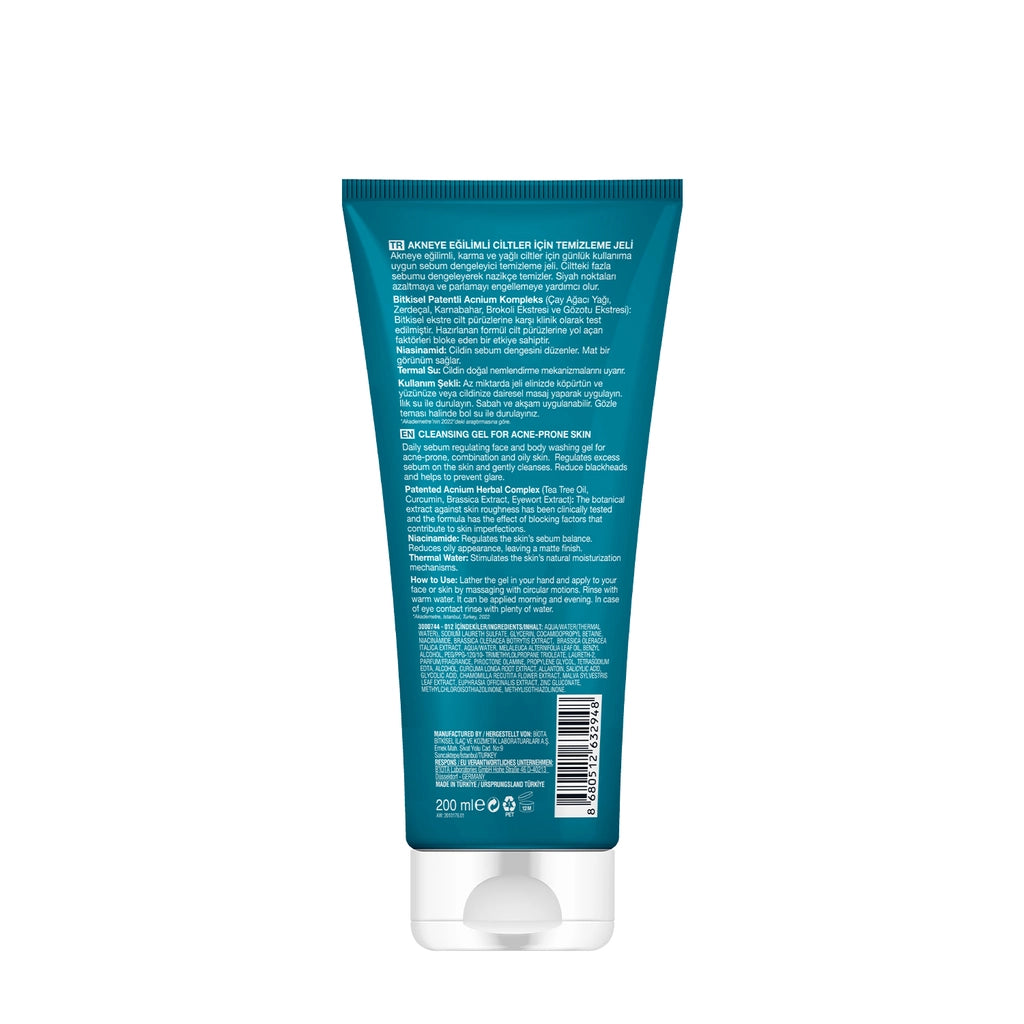 Bioxcin Acnium Face Washing Gel 200 ml