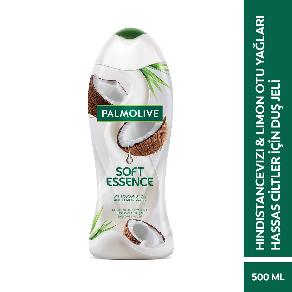Palmolive Soft Essence Shower Gel Coconut & Lemongrass Oils 500 ml