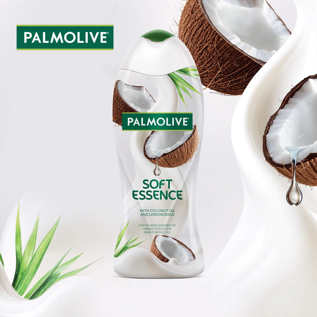 Palmolive Soft Essence Shower Gel Coconut & Lemongrass Oils 500 ml