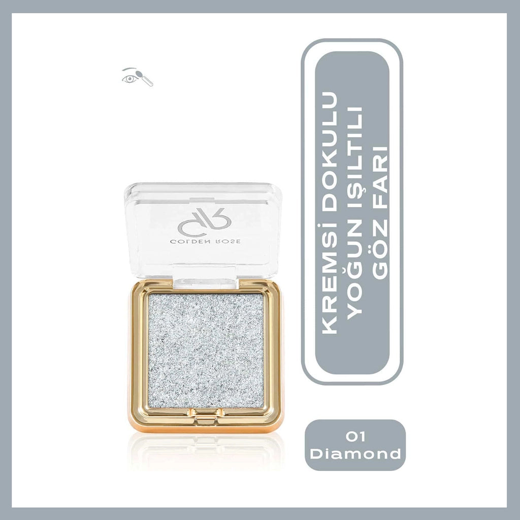 Golden Rose Glitter Glow Eyeshadow Eye Shadow No: 05 Orion