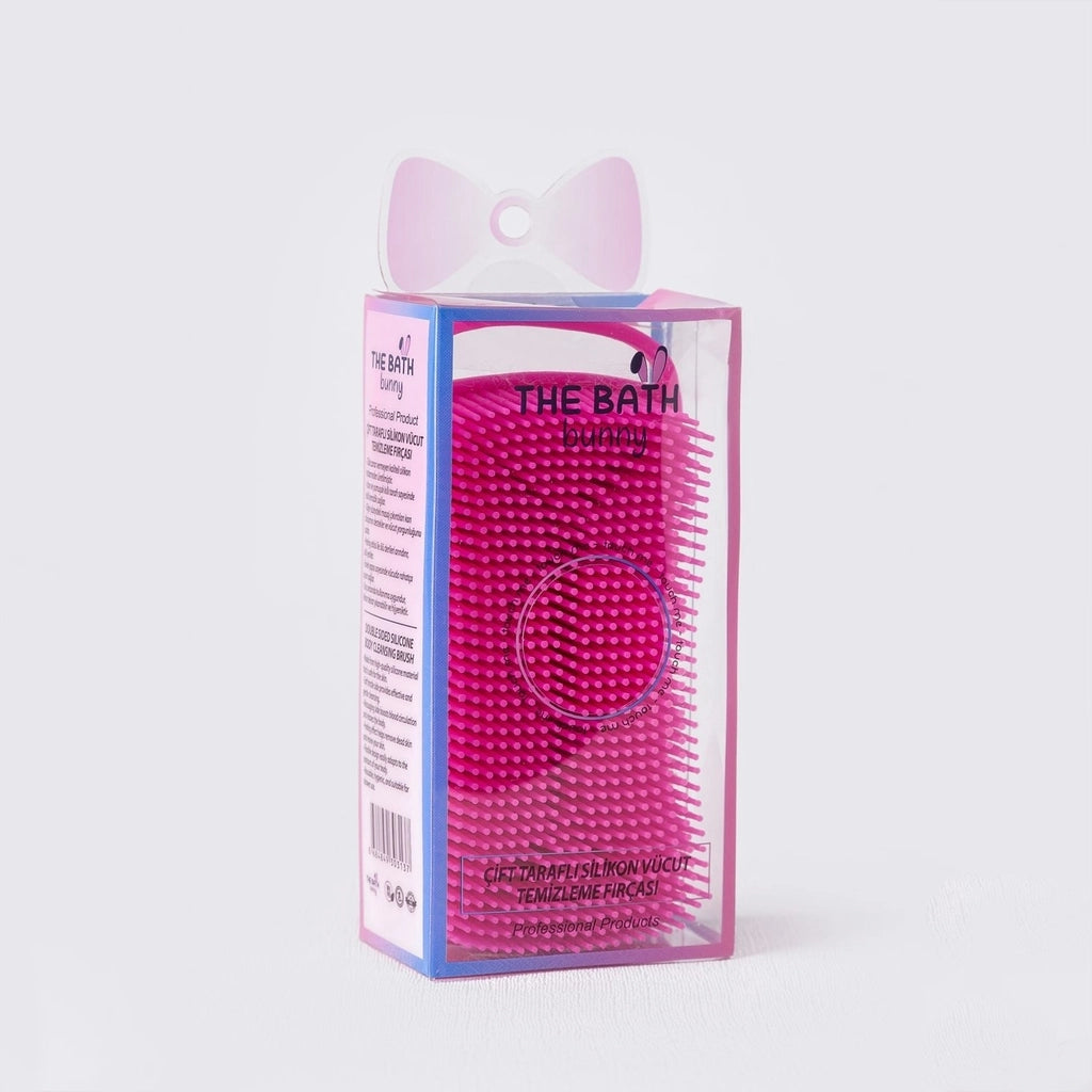 The Bath Bunny Double Sided Silicone Body Cleansing Brush (Assorted)