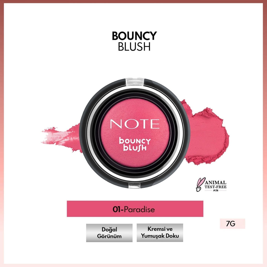 Note Bouncy Blush Blush 03 Coral Bliss